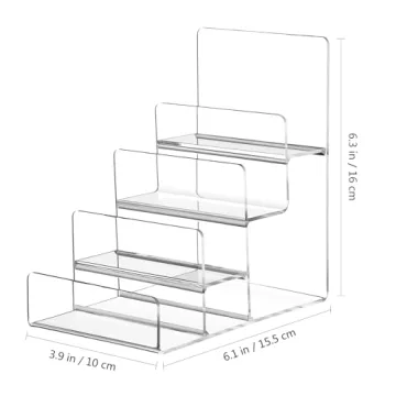 DOITOOL 4-Tier Acrylic Display Stand for Handbags