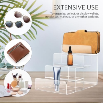 DOITOOL 4-Tier Acrylic Display Stand for Handbags