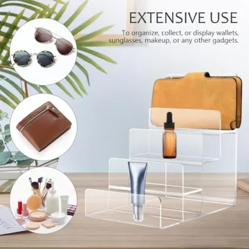 DOITOOL 4-Tier Acrylic Display Stand for Handbags