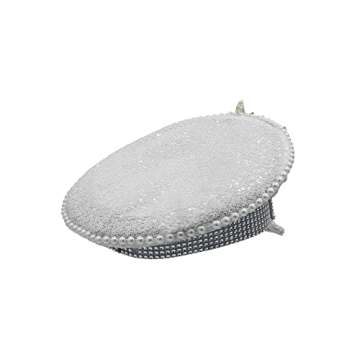 Nicky Bigs Novelties Womens Sequin Bride to Be Captain Hat Wedding Bachelorette, White, One Size