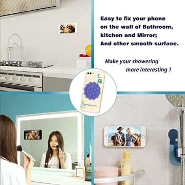 DGBGoo 5 PCS Suction Phone Holder for Hands-Free Use