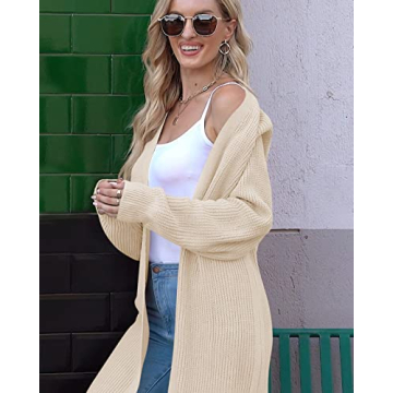 Chic Oversized Long Cardigan Sweaters for Women