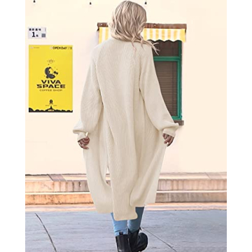 Chic Oversized Long Cardigan Sweaters for Women