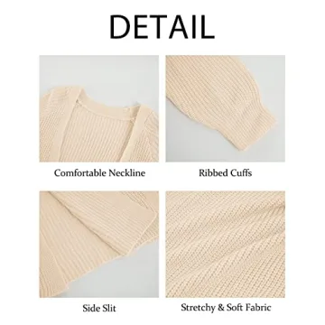 Chic Oversized Long Cardigan Sweaters for Women