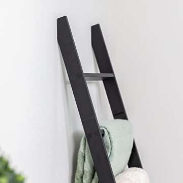 Elegant Blanket Ladder for Stylish Home Storage Solutions