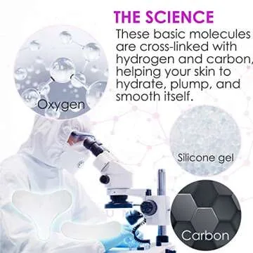 Reusable Silicone Wrinkle Pads for Neck and Chest