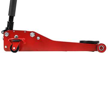 AFF 2 Ton Professional Heavy Duty Steel with 2 Piece Handle, Low Profile, Quick Lift Turner Service ...