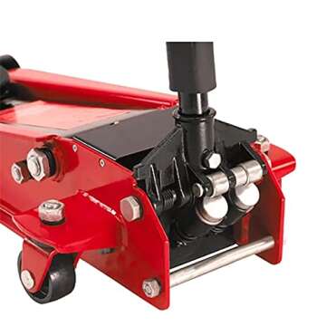 AFF 2 Ton Professional Heavy Duty Steel with 2 Piece Handle, Low Profile, Quick Lift Turner Service Floor Jack, 202T