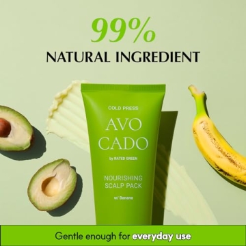 RATED GREEN Avocado Nourishing Scalp Pack - Deep Treatment