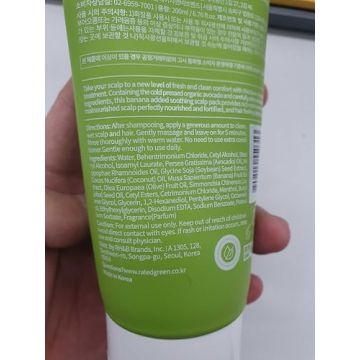 RATED GREEN Avocado Nourishing Scalp Pack - Deep Treatment