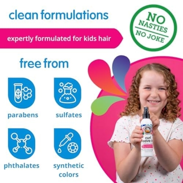So Cozy Leave In Conditioner Spray for Kids Curly Hair