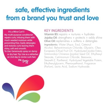 So Cozy Leave In Conditioner Spray for Kids Curly Hair