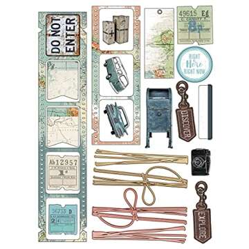 49 And Market VA COLL 6X8 Pack Vintage Artistry Craft Supplies