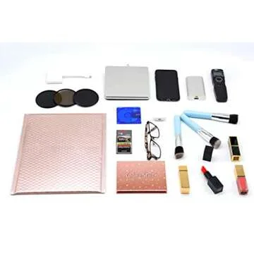ProLine Matte Metallic Rose Gold Bubble Padded Mailers - Stylish & Protective Packaging, 25 Count
