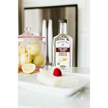 Watkins Pure Lemon Extract, 11 oz. Bottle, 1 Count (Packaging May Vary)