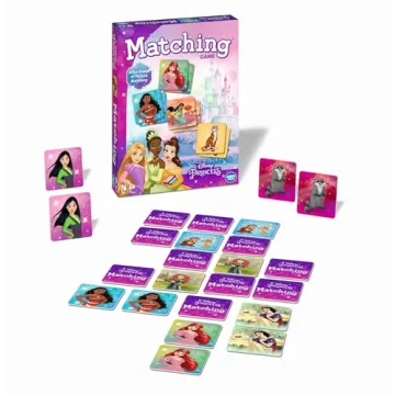 Wonder Forge Disney Princess Matching Game | Fun & Quick Memory Game for Kids | Engaging Toy for Age...