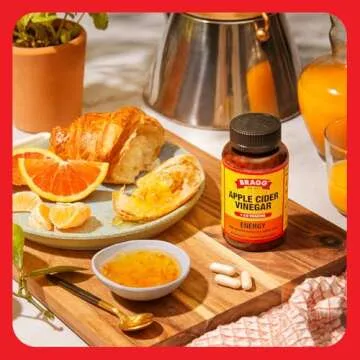 Bragg Apple Cider Vinegar Capsules for Energy Boost