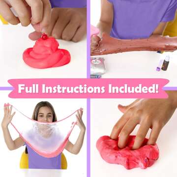Mini Ice Cream Slime Kit for Girls