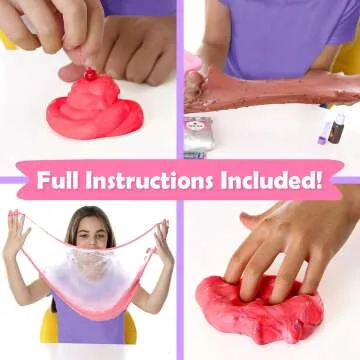 Mini Ice Cream Slime Kit for Girls