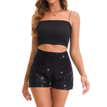 Stylish Women’s Sequins Shorts for Fun Nights Out