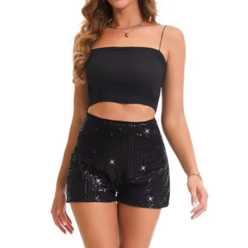 Stylish Women’s Sequins Shorts for Fun Nights Out