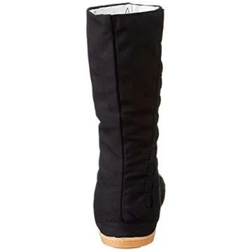 Marugo Company Inc. Men's Jikatabi Shoes 12 Claps 10 Black