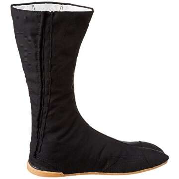 Marugo Company Inc. Men's Jikatabi Shoes 12 Claps 10 Black