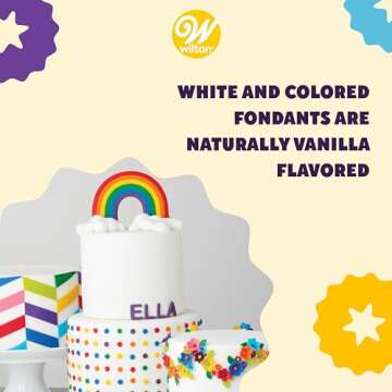 Wilton Decorator Preferred White Fondant for Cake Decorating, 5 lb