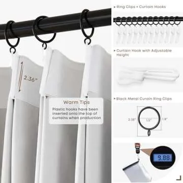 INOVADAY Pinch Pleated Curtains, 100% Light Blocking Linen Pinch Pleat Blackout Curtains for Bedroom, Thermal Insulated Blackout Drapes 2 Panels Set for Living Room - Natural on Linen, W40 x L84