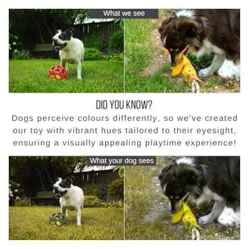 LUCOLOVE Flirt Pole for Dogs Heavy Duty - Multi-Sensory Tough Chase Toy for Medium & Large Breeds – Extra Strong 39" Dog Teaser Wand for Backyard Play, Training and Interactive Fun (Duck)