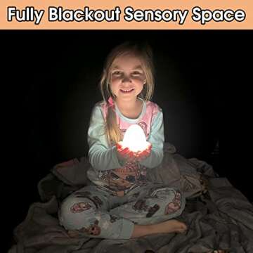 Sensory Tent for Kids with Autism, ADHD, SPD - Calm Corner Helps Children Relax, Reduce Anxiety & Im...