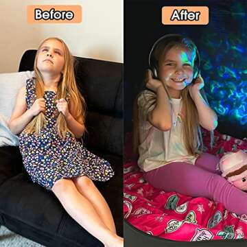 Sensory Tent for Kids - Blackout Play Tent for Focus