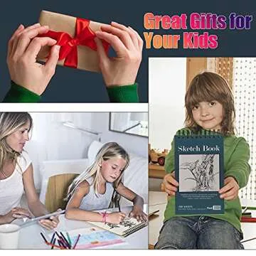 Versatile 5.5" x 8.5" Sketchbook Set for All Artists