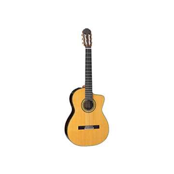 Takamine TH5C Classical Nylon String Acoustic Guitar with Hard Case