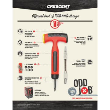 Crescent Odd Job Multi-Tool for Home Repair
