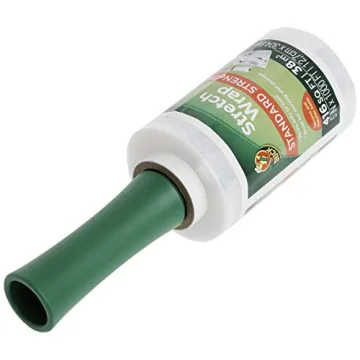 Duck Brand Stretch Wrap Roll, 1000 Feet, Clear Plastic