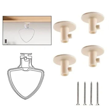 4 Storage Stand Mixer Attachment Holder for KitchenAid Accessories
