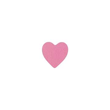 Pink Heart Semi-Gloss Stickers in 1/2" Inch, 1000 Adhesive Labels on a roll, Arts and Crafts, Envelope Seals, Valentines Day Gift Tags for Gift Giving