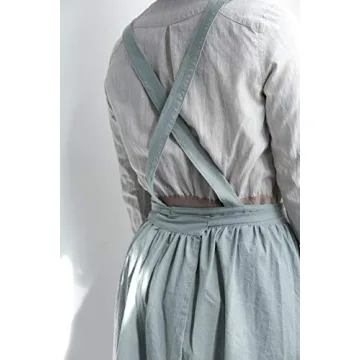 Losofar Vintage Apron for Women and Girls with Pockets