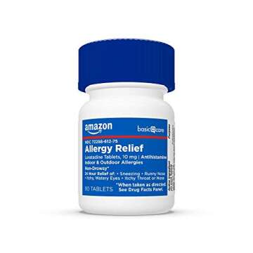 Amazon Basic Care 24-Hour Allergy Relief Loratadine 10 mg