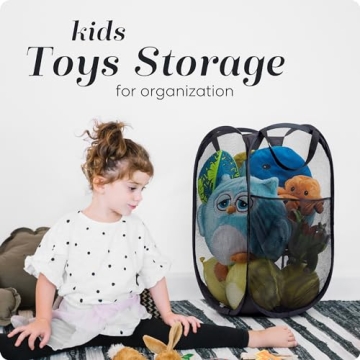 Handy Laundry Collapsible Mesh Hamper - Space Saving and Stylish