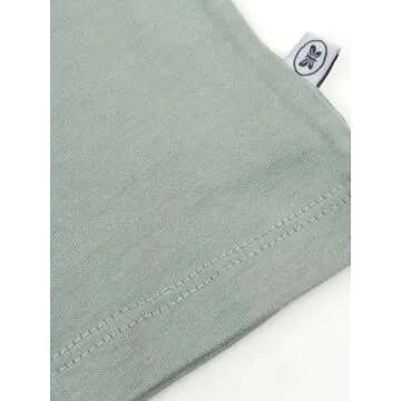 HonestBaby 10-Pack Organic Cotton T-Shirts for Kids