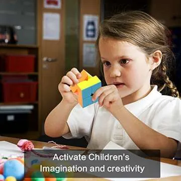 Roxenda Speed Cube Bundle - 2x2 and 3x3 for All Ages