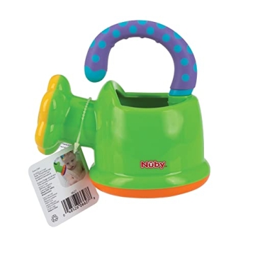 Nuby Watering Can Bath Toy - Fun for Kids 18+ Months