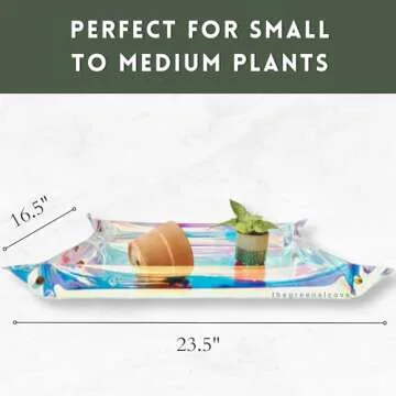 Green Alcove Repotting Mat for Stylish Indoor Gardening