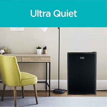 BLACK+DECKER Compact Mini Fridge with Freezer - Stylish & Quiet