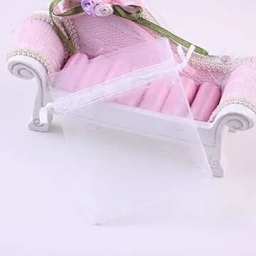 Wudygirl 100pcs Organza Bags 4X6 with Drawstring Jewelry Pouches Bags for Party Wedding Christmas Candy Seashell Favor Bags (White 4x6)