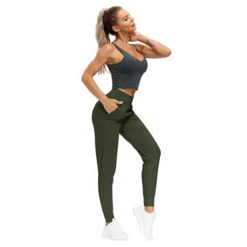 Women's Lightweight Athletic Joggers Pants for Workout