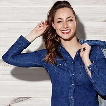 Premium Background Paper for Photography - 3 Pack - 4x12 Foot Rolls - Seamless Designs - Perfect Shiplap Photography Backdrops for Baby Pictures, Headshots, and More