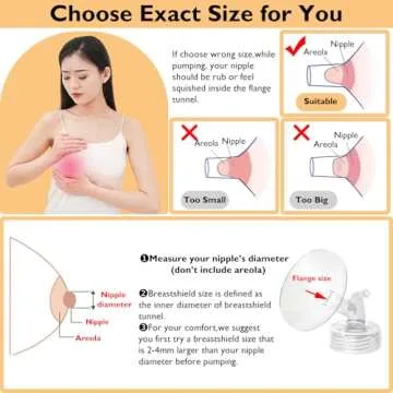 21mm Flange and Duckbill Valve Compatible with Spectra S1 Spectra S2 Spectra9 Plus Synergy Gold Breast Pump, Spectra Pump Parts S2 Parts S2 Accessories Replacement